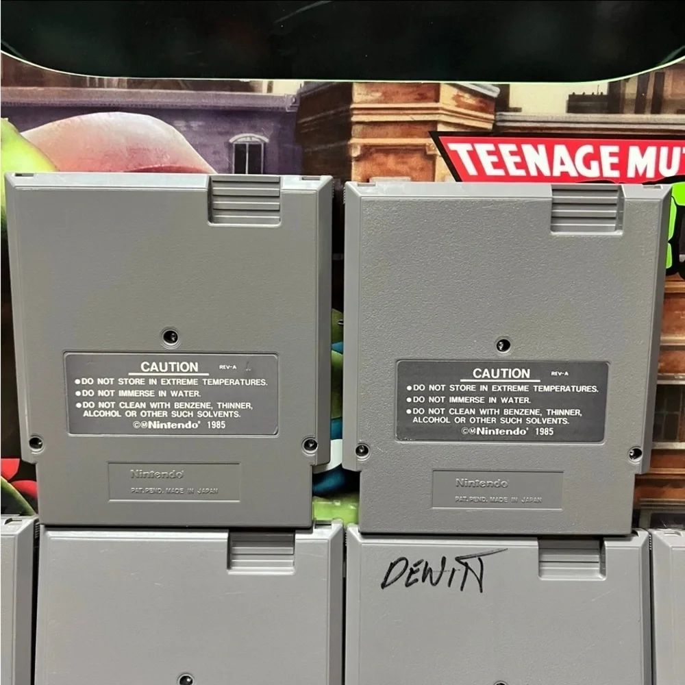 6 NES Games Tested And In Good Condition.